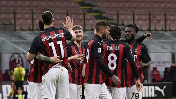 La Gazzetta dello Sport: "Calha-Theo, scossa Milan. 2-0 al Benevento +3 su Juve e Napoli"