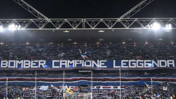 Sampdoria, fra poco "Legends" in campo e coreografia in Sud nel ricordo di Gianluca Vialli