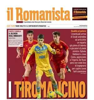 Soulé dopo Dybala e Baldanzi, Il Romanista apre così: "I tiromancino: qualità al potere"
