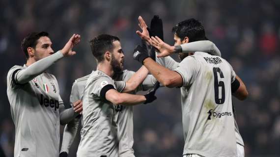 Troppa Juventus per il Sassuolo. Al Mapei Stadium finisce 0-3