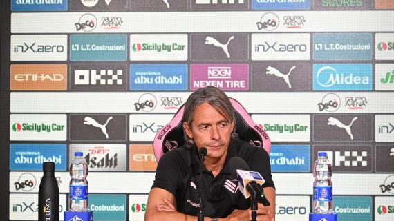 Palermo, Inzaghi: "Si inizia a fare sul serio. Con la Cremonese vogliamo fare una grande gara"