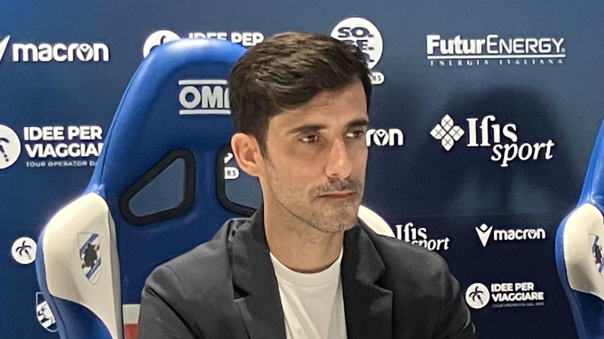 Sampdoria, Branco: "Ho scelto il progetto. Bisogna lavorare sapendo che c'è la pressione"