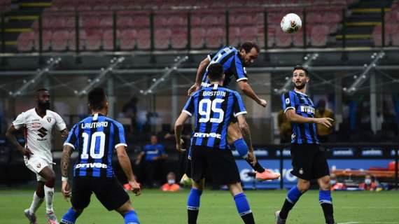 Serie A, la classifica aggiornata: l'Inter risale al 2° posto, Atalanta quarta. Toro fermo a 34 punti