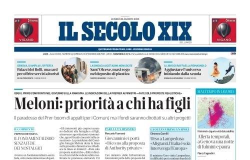 Il Secolo XIX: "Impresa Genoa contro la Lazio. La prima vittoria è firmata Retegui"