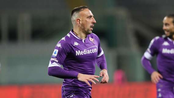 Ribery: "Mi sarebbe piaciuto restare alla Fiorentina ma non controlliamo il nostro destino"