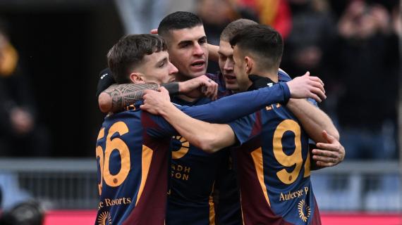 Buon primo tempo della Roma, 2-0 sul Parma all'intervallo nel segno di Dybala e Saelemaekers