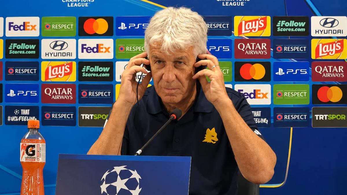 Roma, Gasperini: "Dybala se sta bene gioca. De Roon non è una bandierina"