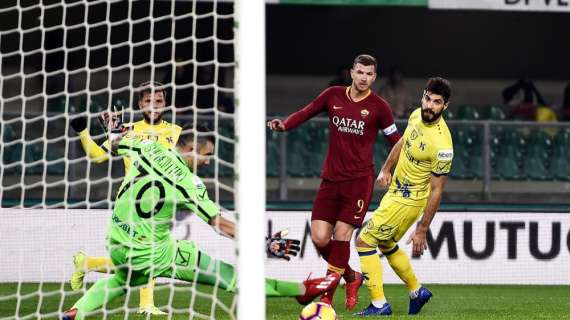 Roma, Dzeko come Delvecchio: 83 reti in giallorosso