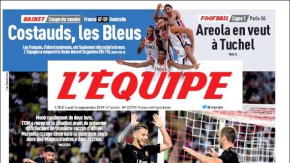 Le aperture in Francia - 7 gol e una rimonta: Monaco-Marsiglia è show