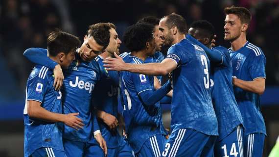 Serie A, la classifica aggiornata: la Juve vola provvisoriamente a +4 sulla Lazio e +6 sull'Inter