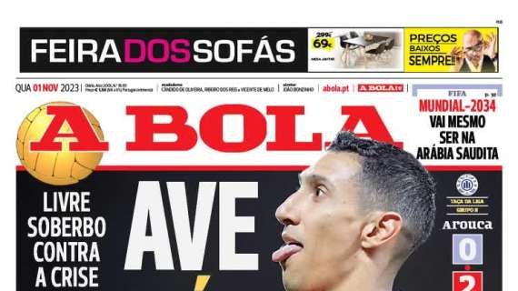 Le aperture portoghesi - Benfica, ave Di Maria: Angel contro la crisi. Vandali a casa Villas Boas
