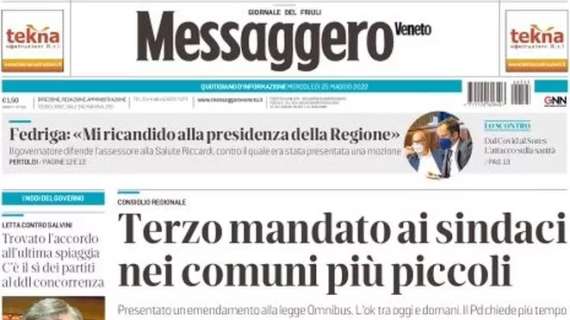 L'apertura del Messaggero Veneto: "Dopo mister Cioffi, anche Deulofeu è in partenza"