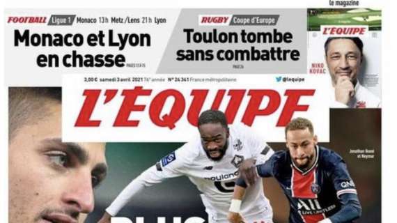 L'Equipe: "Oggi scontro al vertice: per il PSG con il Lille è più che un test"