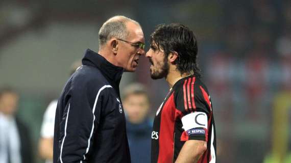 15 febbraio 2011, rissa tra Gattuso e Jordan alla fine di Milan-Tottenham