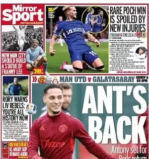 Le aperture inglesi - Il Manchester United ritrova il suo gioiello: "Antony è tornato"