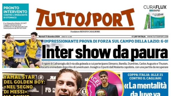 Tuttosport in apertura sul Golden Boy: "Yildiz: e uno!" 