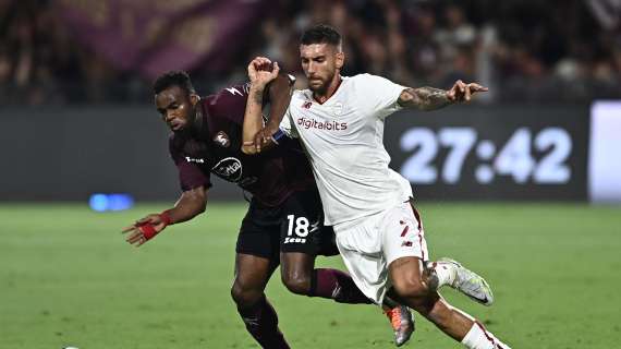 Roma espugna Salerno, Spinazzola inizia la stagione da titolare: "Buona la prima"
