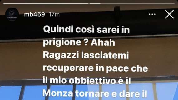 Monza, Balotelli risponde agli ultimi rumors: "Quindi sarei in prigione? Basta fake news"