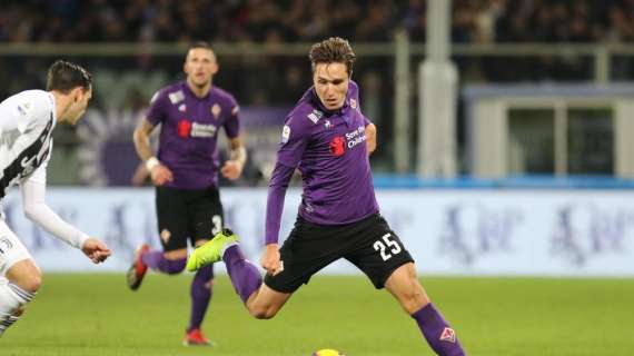 Mirallas ispira, Chiesa fa doppietta: Fiorentina-Roma 2-0 al 18'