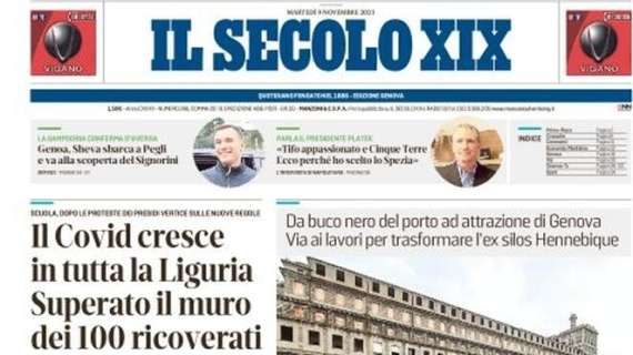 Il Secolo XIX: "Genoa, Sheva alla scoperta del Signorini. Platek: 'Ecco perché ho scelto lo Spezia'"