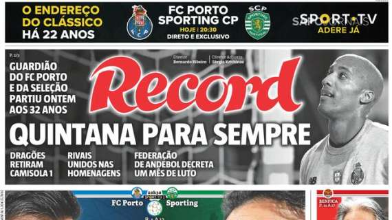 Le aperture portoghesi - Porto-Sporting: la Juve osserva. Arbitri stranieri dal prossimo anno?