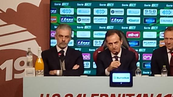 Salernitana, Valentini: "Proteggo Breda, ha la mia fiducia. Contrasti? Smentisco tutto"