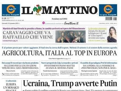 Il Mattino titola in vista del big match contro la Juventus: "Siamo tutti CONte"