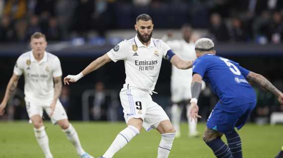 Benzema nel primo tempo, Asensio nel secondo: l'andata di Real Madrid-Chelsea finisce 2-0