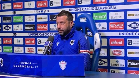 LIVE TMW - Sampdoria, D'Aversa: "La squadra ha le qualità per uscire da questa situazione"