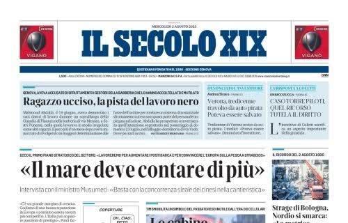 L'apertura del Secolo XIX: "Buffon sarà nello staff dell'Italia nel ruolo che fu di Vialli"