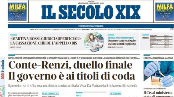 Il Secolo XIX su Juve-Genoa: "Terrestri contro marziani, Ballardini sfida Pirlo&Co."