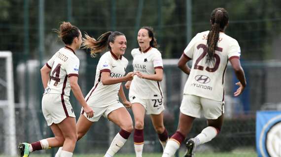 Spazio alla Coppa Italia Femminile: la Roma vede la semifinale. Milan-Sassuolo la sfida più equilibrata