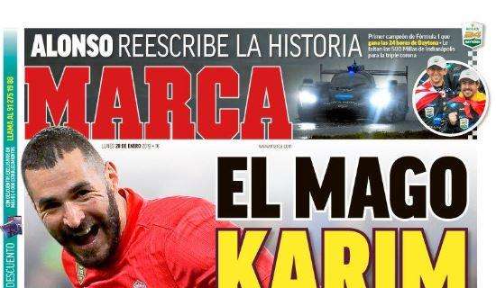 Marca e la vittoria del Real Madrid: "Il mago Karim"