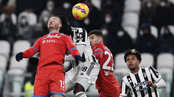 Juve e Napoli, di nuovo un pari dopo quasi 4 anni. A Torino il segno X mancava da 11 anni