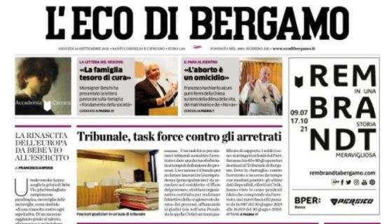 L'Eco di Bergamo: "Villareal-Atalanta, un inno al bel calcio"