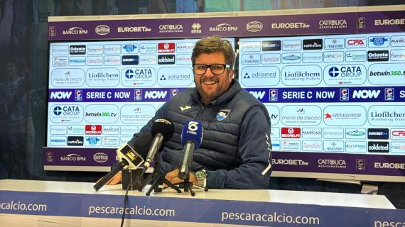 Pescara, Baldini: "Non era semplice, i giocatori sono stati straordinari. Sogno la B"