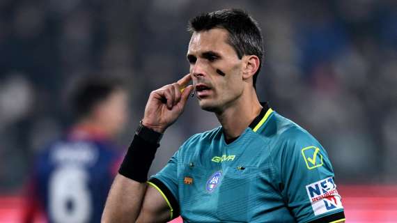 Juve-Bologna, la Gazzetta dà 5 all'arbitro Marchetti: "Rosso a Kalulu, che dubbione"