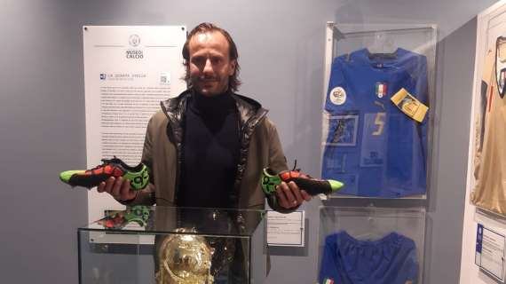 Un campione del Mondo al Museo del Calcio: Gilardino in visita a Coverciano