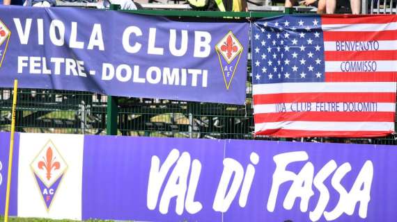 Fiorentina, rinnovata la partnership con la Val di Fassa