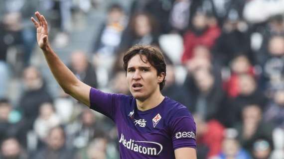 L'Atalanta gioca, la Fiorentina segna: al 45' è 1-0 grazie a Chiesa