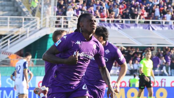 Troppo Kean per l'Hellas Verona, con il 3-1 firmato Moise la Fiorentina sogna in grande