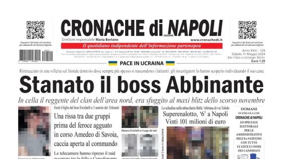 Cronache di Napoli intitola: "Vincere col Bologna per un posto in Conference"