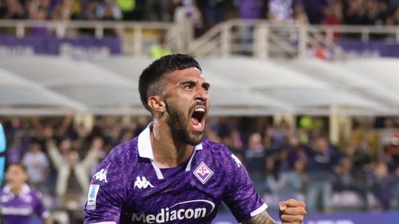 Fiorentina di nuovo in vantaggio: gran gol di Nico Gonzalez per il 2-1 all'Atalanta