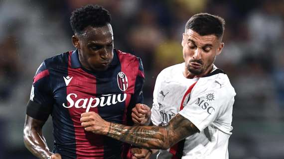 Bologna-Milan 0-2: il tabellino della gara