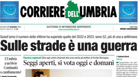 Corriere dell'Umbria titola: "Perugia, debacle a Pineto". Grifoni battuti per 3-1