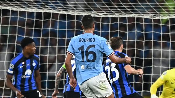 Rodri torna su City-Inter: "Per chiunque il giorno perfetto è simile a quello che ho vissuto sabato"