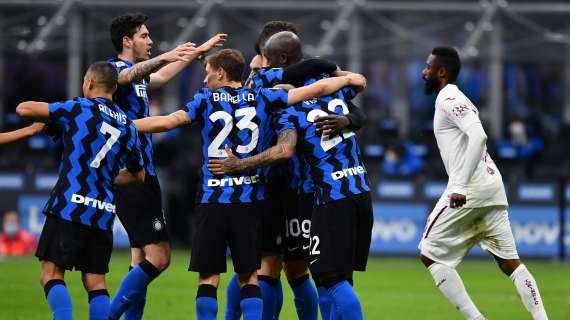 Fotonotizia - L'Inter batte in rimonta il Torino: 4-2 a San Siro, le immagini della gara
