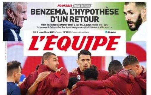 L'apertura de L'Equipe sul Lille: "Destinazione di pericolo"