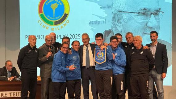 Memorial Tavecchio, consegnati a Milano i premi Fair Play