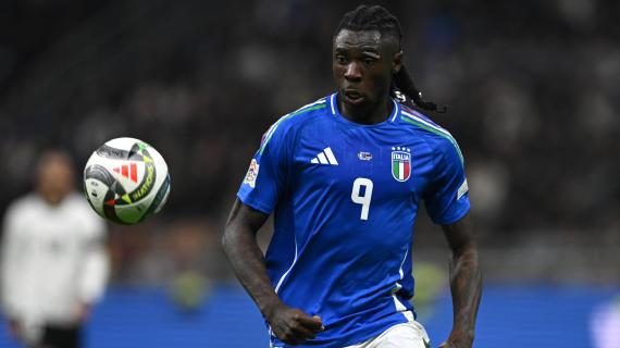 Segna sempre Moise Kean: al 70' l'Italia rientra in partita, ora la Germania conduce 3-2